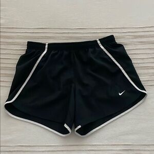 Nike Black and White Athletic Shorts
